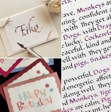 ★カリグラフィー ■新講座体験会  4/13・4/27(月)