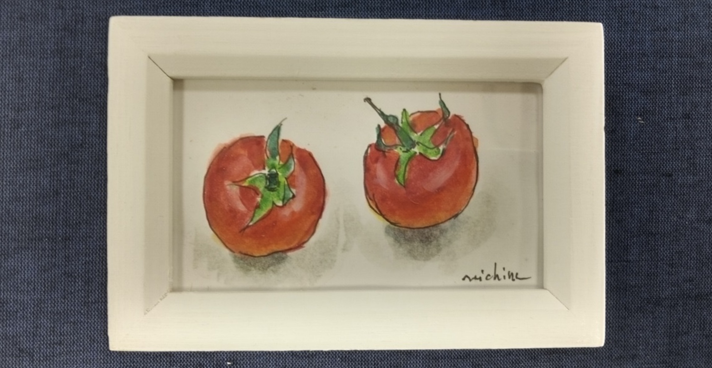 はがきサイズで描く 小さな淡彩画 春の新講座 4/20(月)一日体験