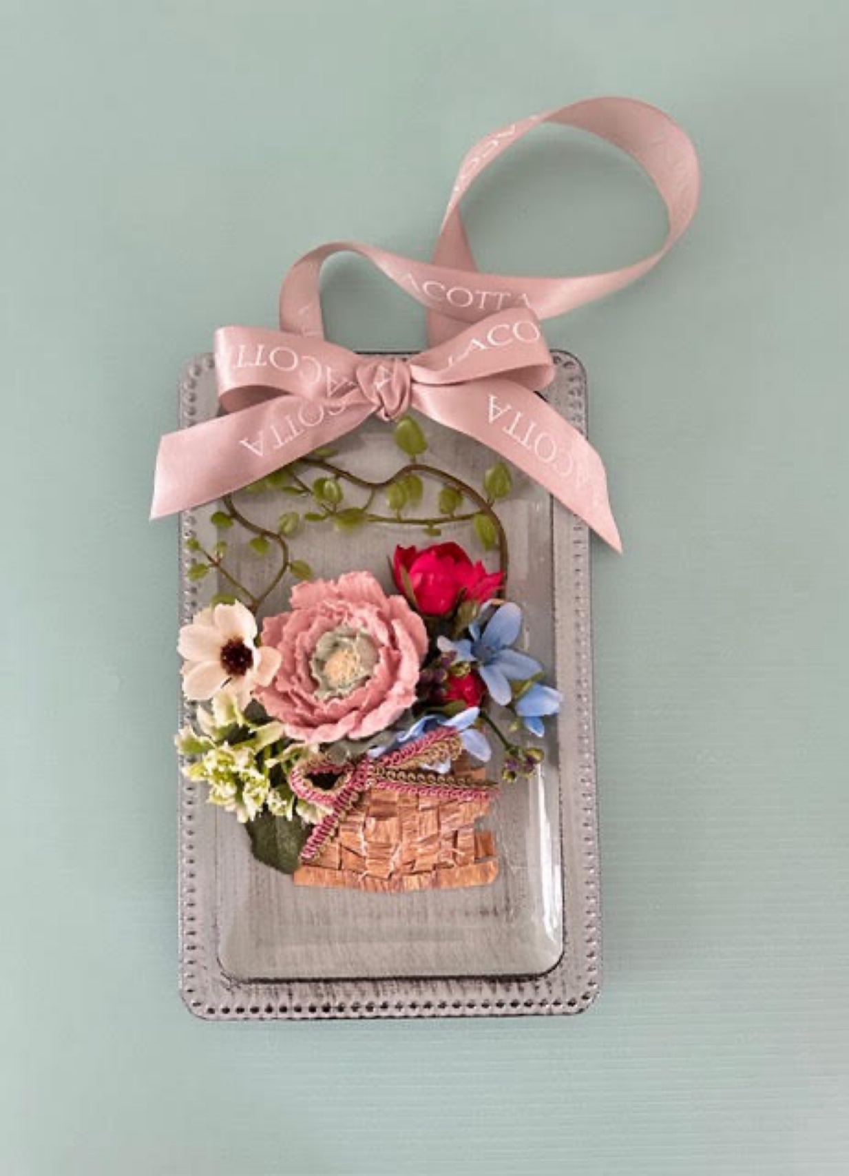 漆喰の花で彩る癒しのひととき 春のラコッタプレート 春のスペシャル講座 4/13(月)