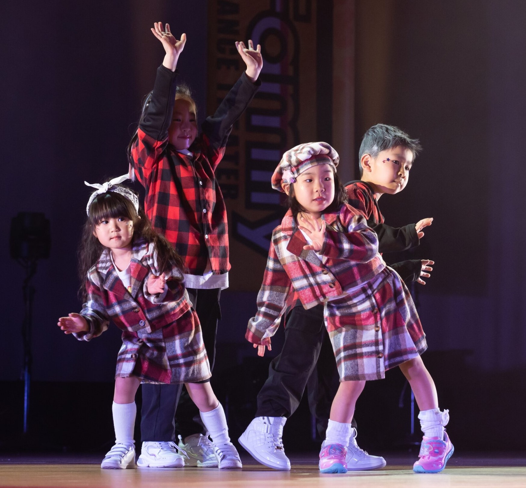 元気に踊ろう! HIPHOP園児クラス 春の新規生募集:体験会:4/7 4/14 4/21