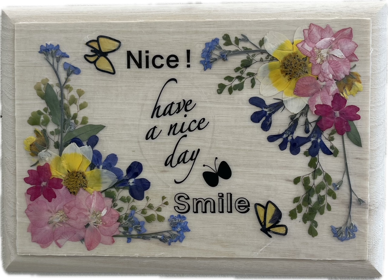 美しさそのままに 押し花アート 春の新講座4/21(火)特別体験会