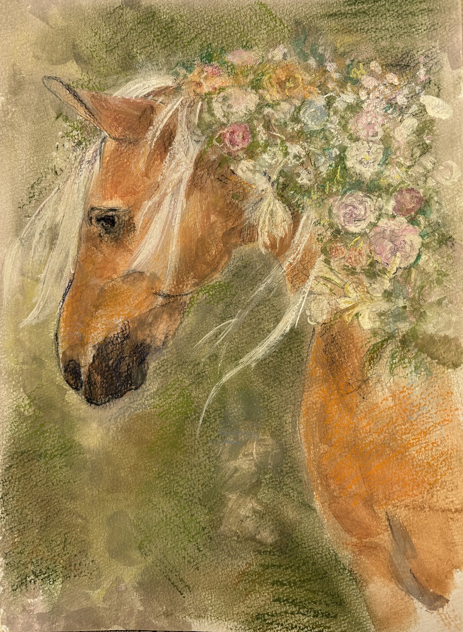 描くを楽しむ パステル画&水彩画(月2回)