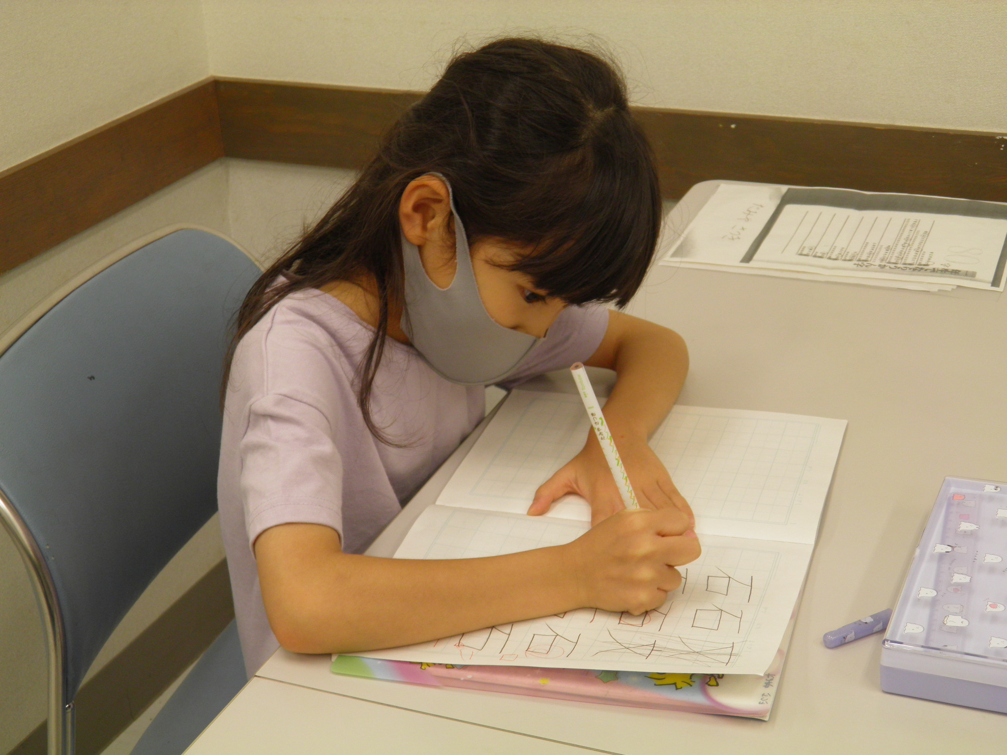 土曜の毛筆と硬筆(大人)