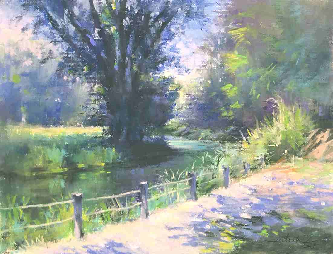 休日にゆったり描く (日)パステル画・透明水彩画 春の新講座 4/12(日)