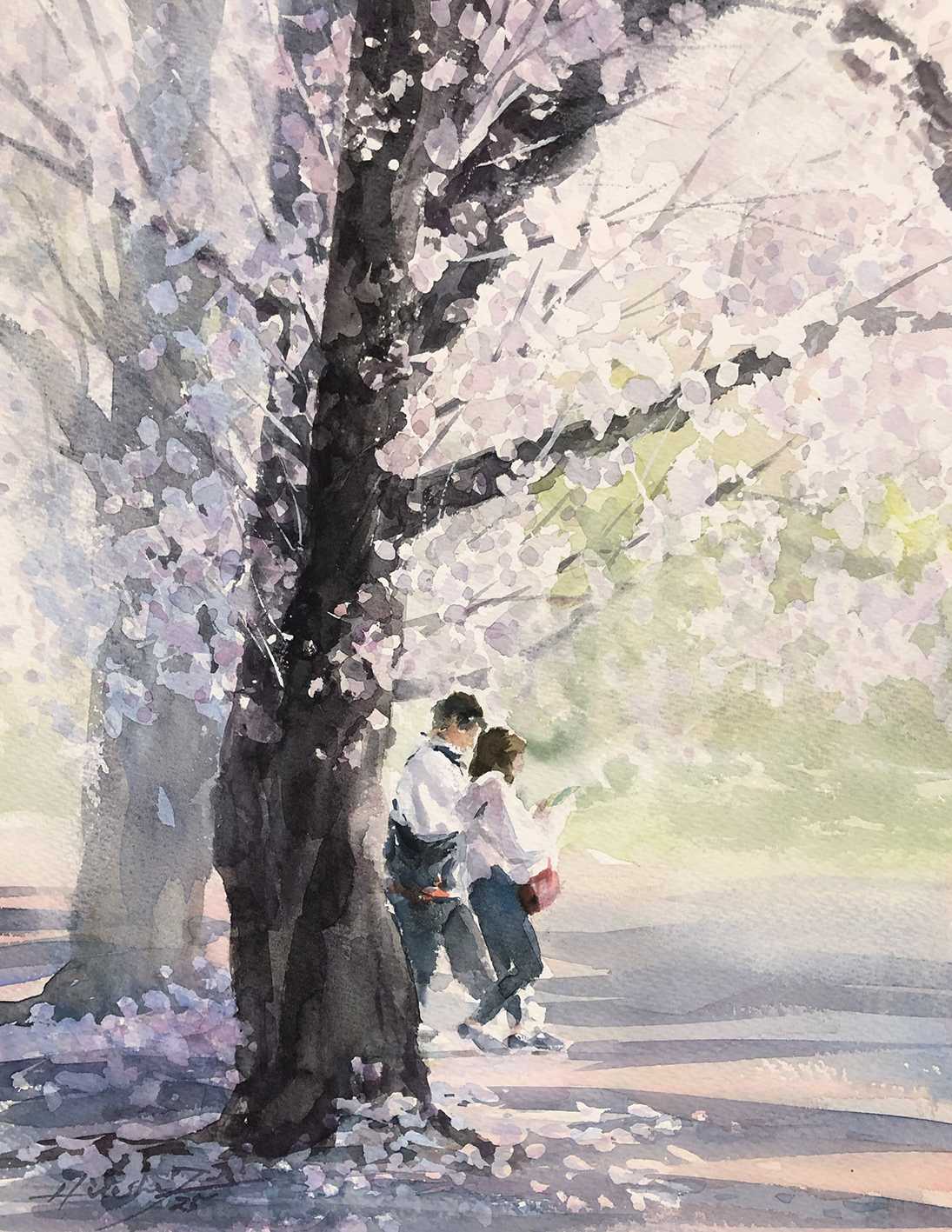 休日にゆったり描く (日)パステル画・透明水彩画 春の新講座 4/12(日)