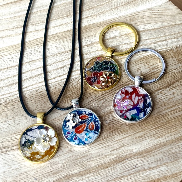 全3回 きものリメイクアクセサリー 日程4/14・5/12・6/9(火)