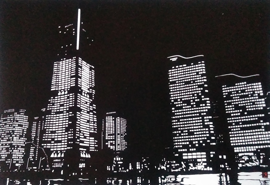 基本から学ぶ 剪画(きり絵) 体験会 4/8(水) 体験費 880円 教材費 550円