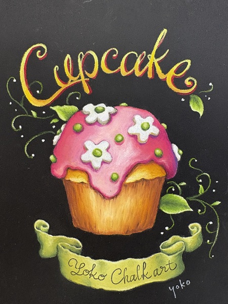 カンタン!カワイイ! はじめてのチョークアート 体験会 3/26(木) 1h30体験費 1,100円 教材費 550円