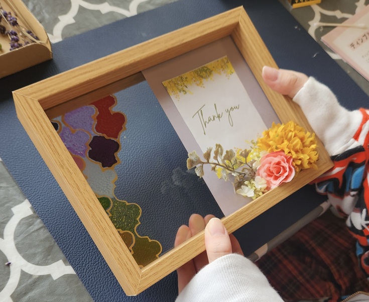 1DAY SDG’sアート 日程 4/18(土) 受講料 3.300円 教材費 1.100円(フォトフレーム)