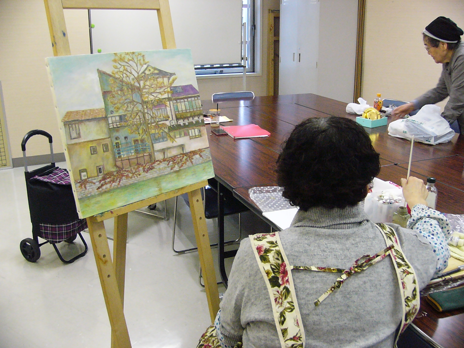 油絵とアクリル 春号体験会 4/6(月)