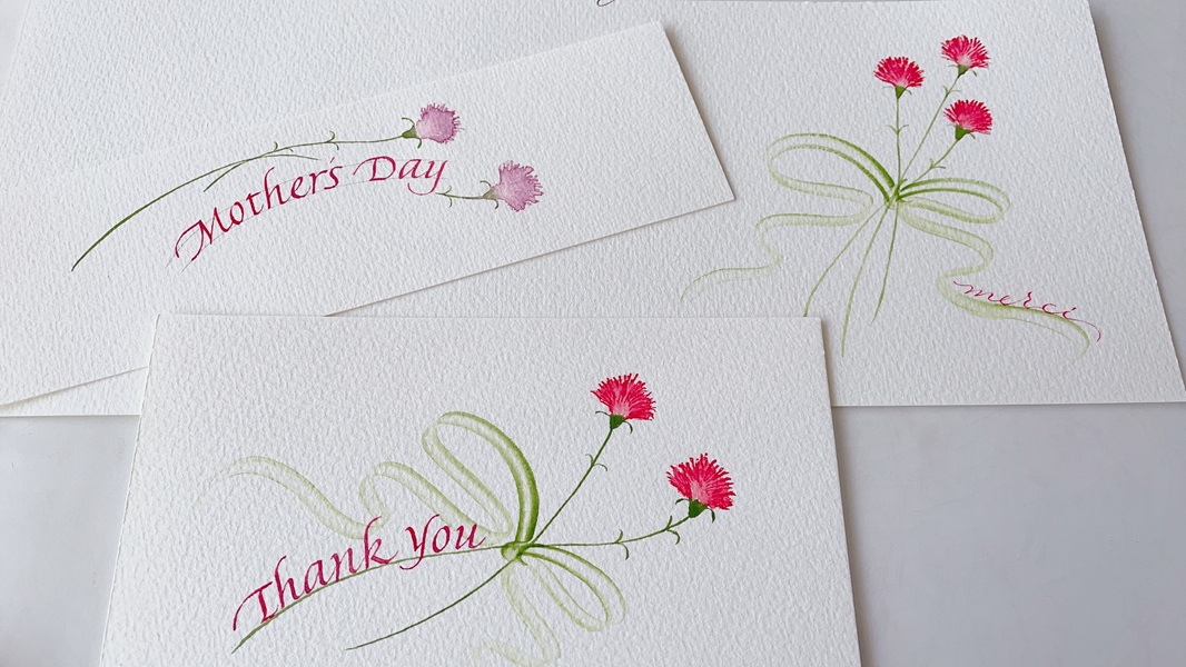 美しいアルファベットの世界 カリグラフィー 体験会 4/13(月) 体験費 1.100円 教材費 550円(メルシーカード)