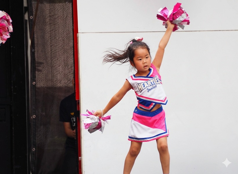 はじめての習い事におすすめ! チアリーディング(年中・年長) 体験会3/25(水)  体験費 880円