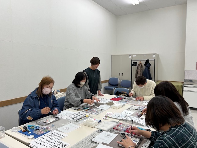 キラキララメアート 新・和Mojiアート平日クラス 春の新講座 4/9(木)体験会