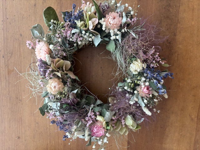 ハーブや草花で作る ●アロマが香るリース・スワッグ教室 【一日体験】 3/20・4/17(金)