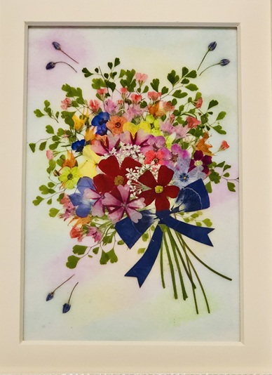 リアルな風景画なども楽しむ 押し花で風景画 春の新講座 4/3(金)スタート