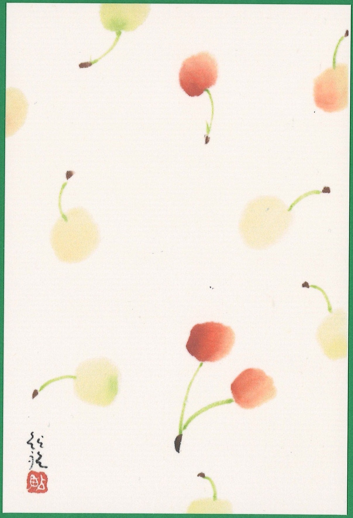 顔彩のにじみやぼかしを愉しむ 鮎裕の「和のイラスト講座」