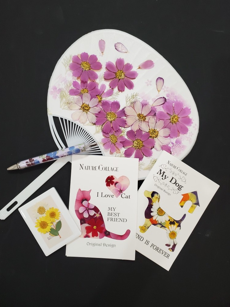 お花を楽しむ(全3回) 押し花教室 春の新講座4/4(土)特別体験会