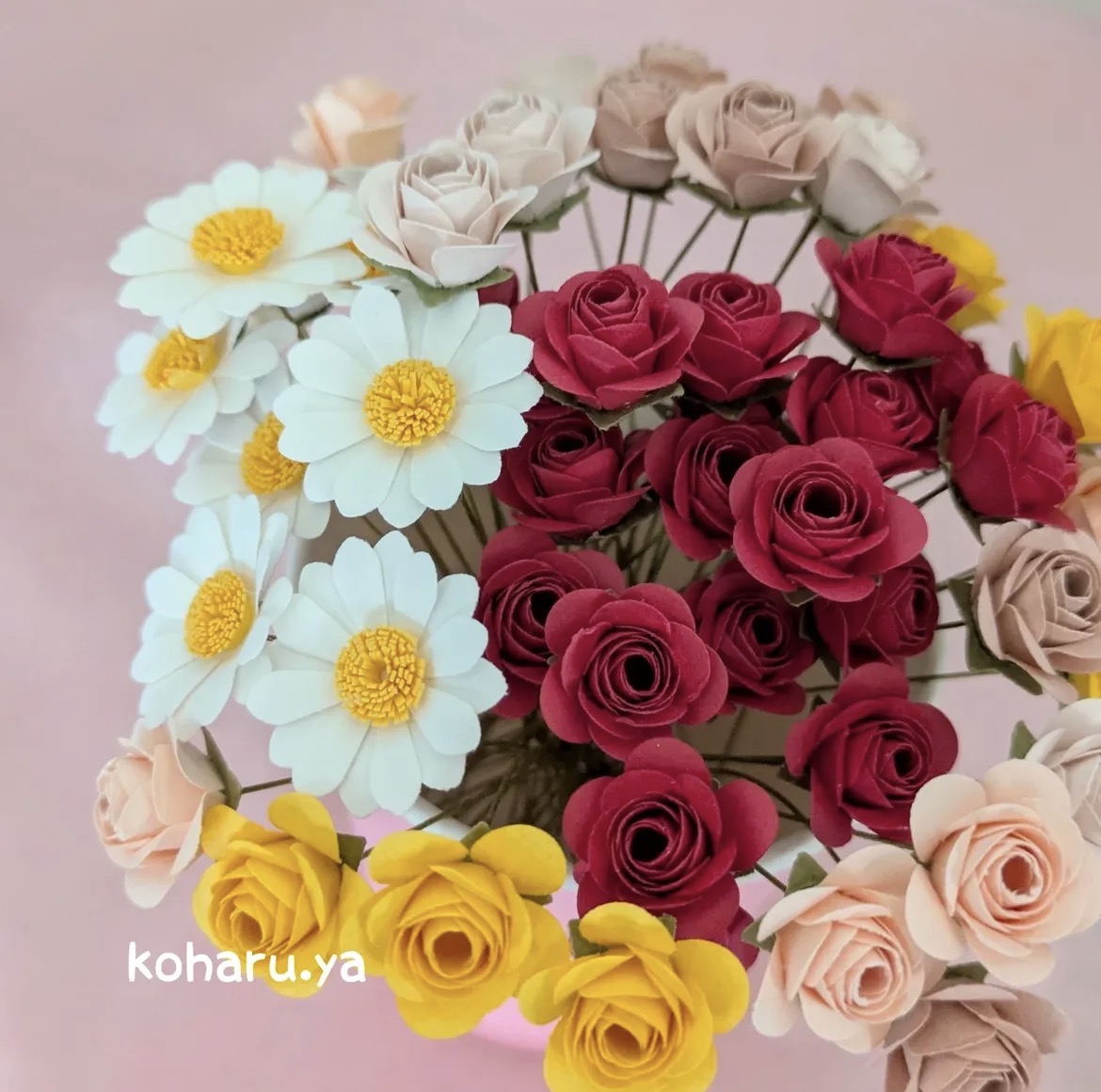 おとなの工作 ペーパーフラワー