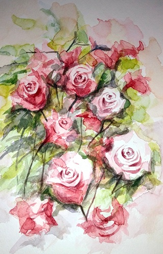 色彩豊かに表現する はじめての透明水彩入門 春の新講座 一日体験4/1(水)