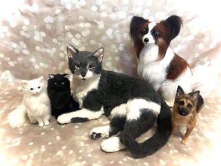 リアルな動物を作ろう 羊毛フェルト教室 春の新講座 3/26(木)13:00～15:30特別体験会