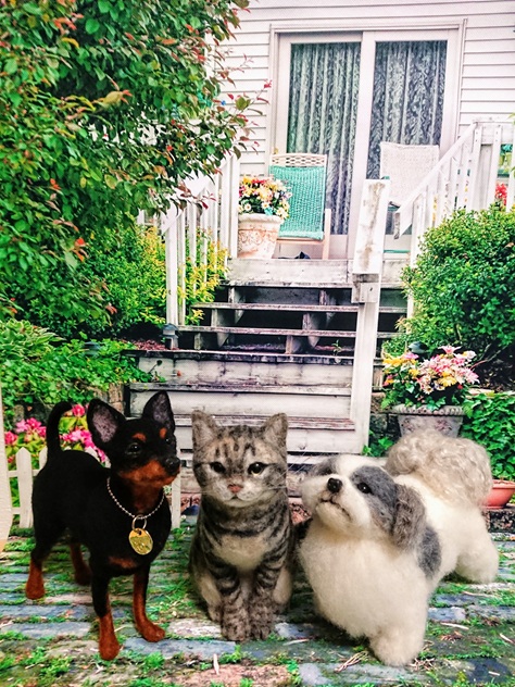 中山みどり監修 羊毛フェルトでウチの子を作ろう