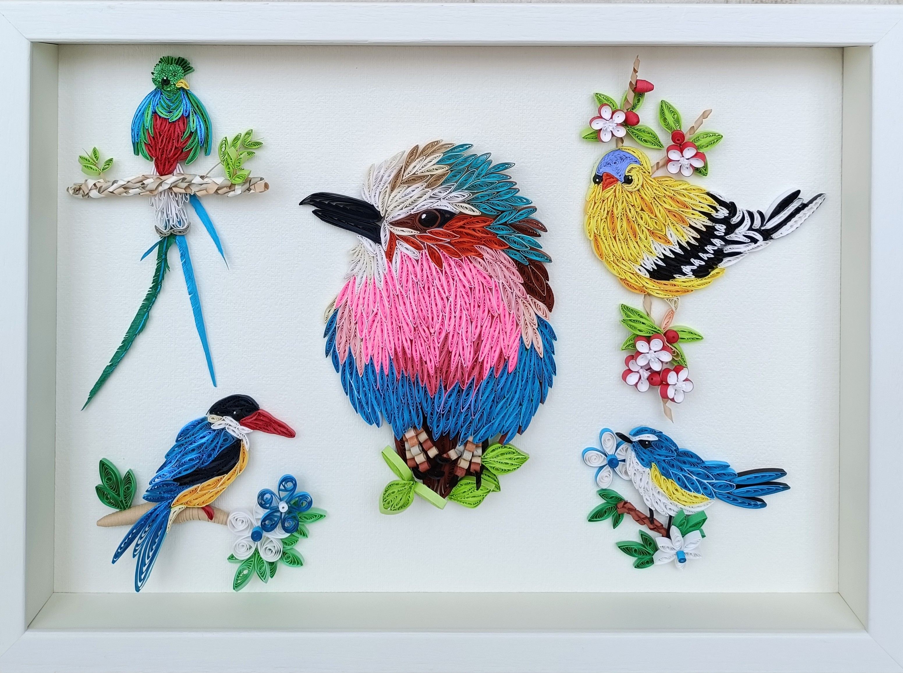 ギフトにも最適! ペーパークイリング ★春の新講座 3/26(木)特別体験880円+教材費550円