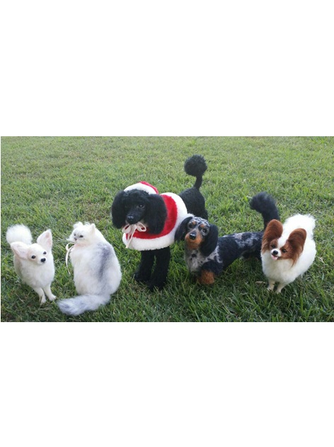 中山みどり監修 羊毛フェルトでウチの子を作ろう