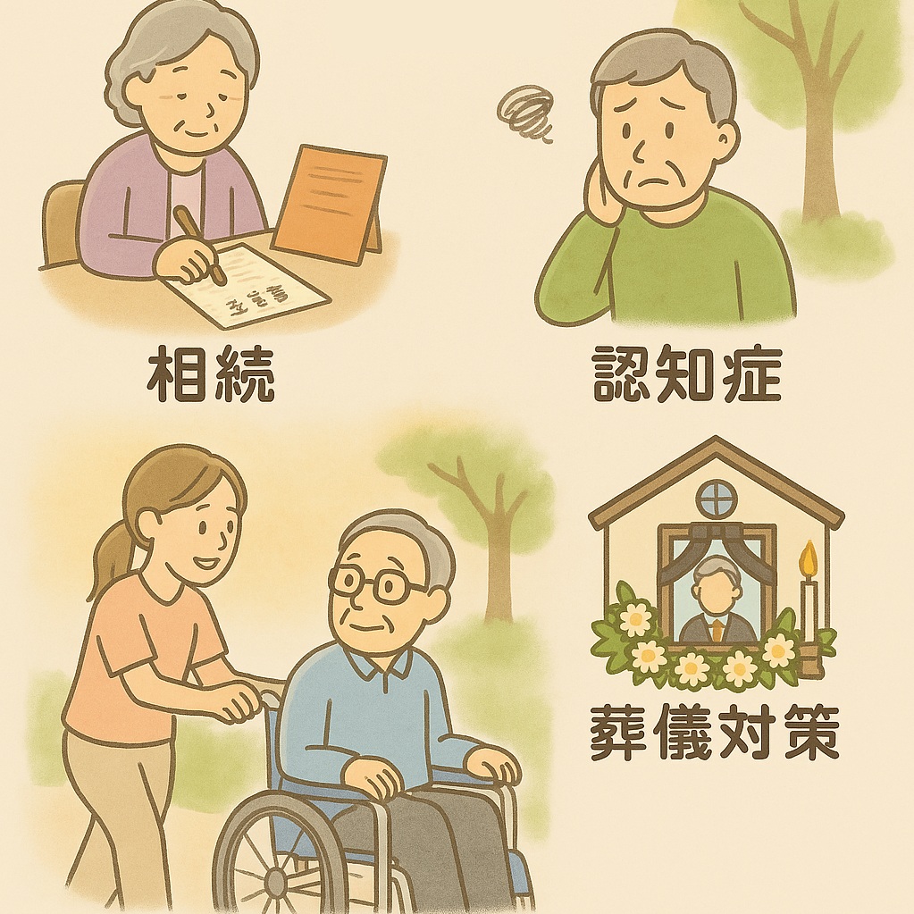 元気な今から始めよう (全3回)相続と認知症・葬儀対策 ★3/26・4/23・5/28(木)