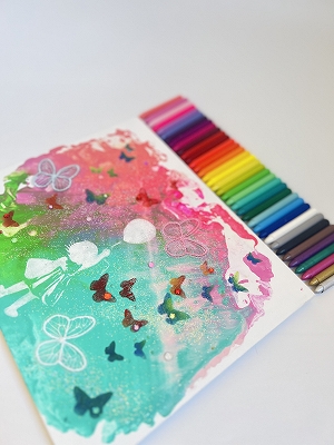 4歳から大人まで 春の新感覚アート体験 トロけるクレヨンアート 春の1DAY講座 3/21(土)または3/31(火)