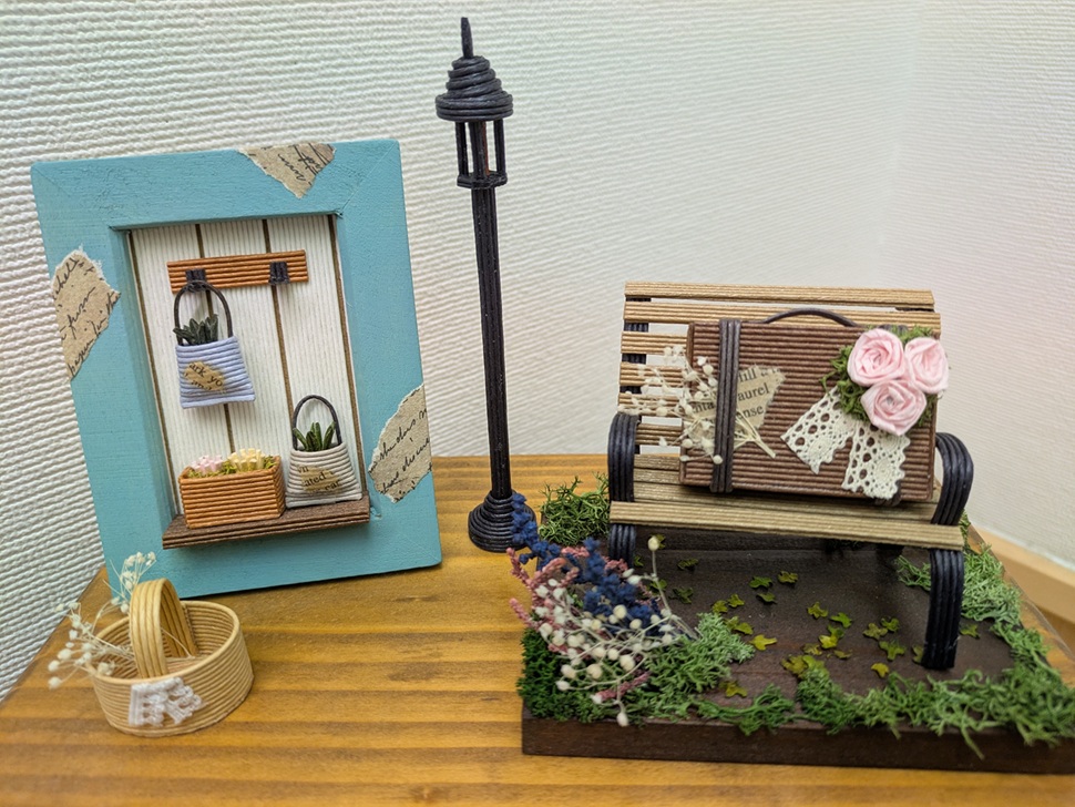 夢中になれる! 紙バンドミニチュア講座