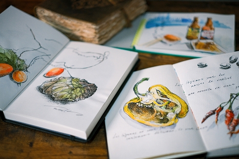 オリジナル・アートブックを作ろう 手帳スケッチ講座 春の新講座 3/22・4/12(日)特別体験会