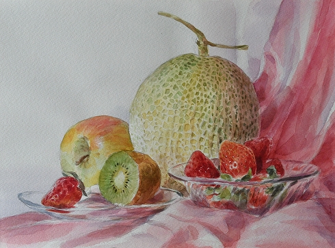 描くコツを学ぶ 水彩画の基礎(全6回) 春の新講座 4/20(月)スタート