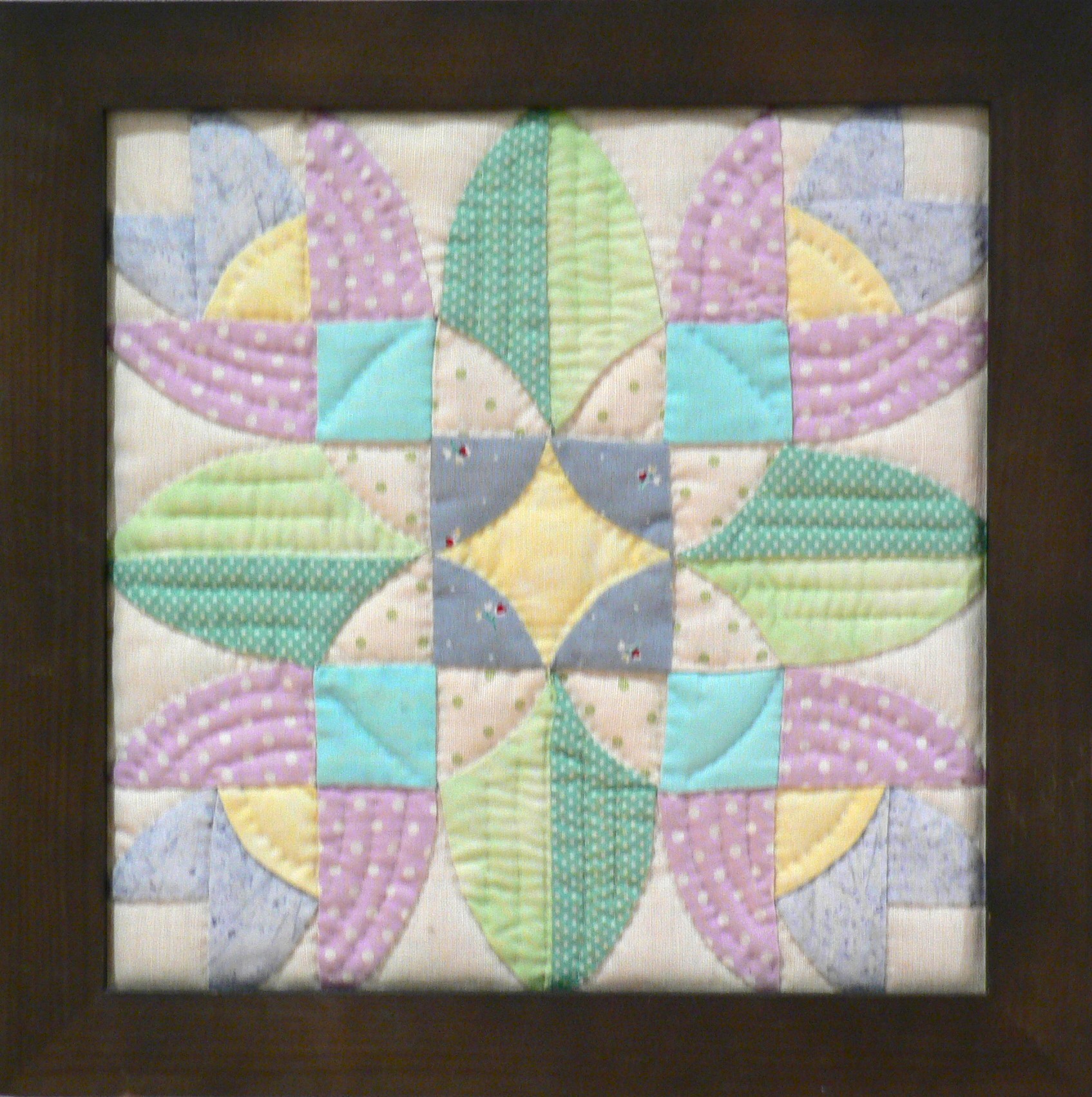 パッチワーク・はじめてさんの刺しゅう 3月