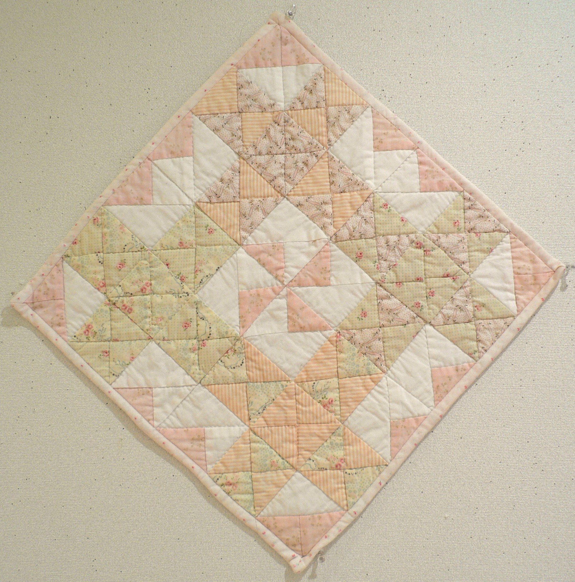 パッチワーク・はじめてさんの刺しゅう 3月