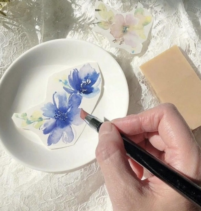 転写紙でつくるオリジナル食器 ポーセラーツ 春の新講座 4/1(水)新講座体験会