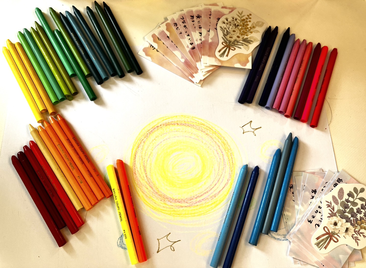 色と形で心をひらく アートセラピー講座 春の新講座 4/26(日)スタート