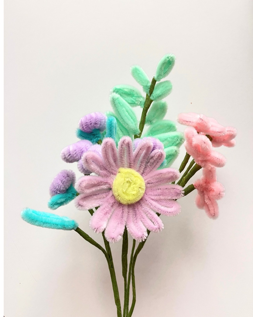 モールフラワーミニブーケ作り(全3回) 春の新講座 4/15(水)新講座体験会