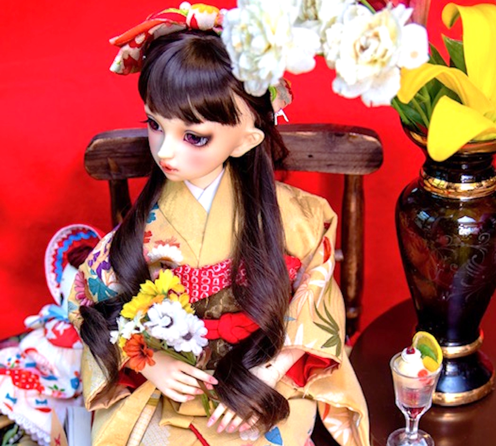 【ドール着物づくり教室】 あなたのドールがカワイイ大和撫子に変身!