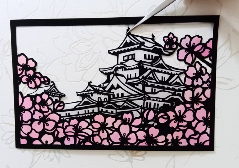 はじめでも大丈夫 かんたん切り絵