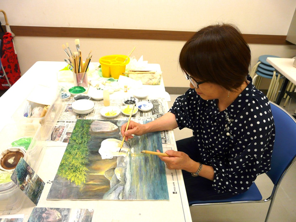 日本画教室 春号おすすめ講座 無料見学会 4/7(火)