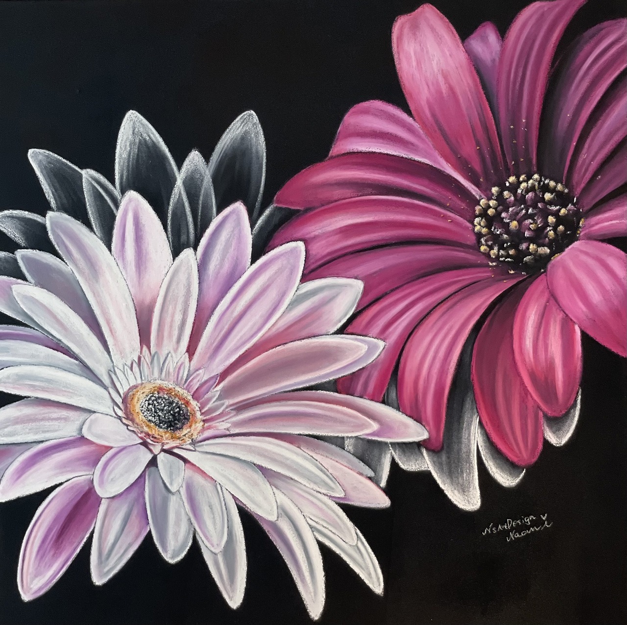 Happyチョークアート