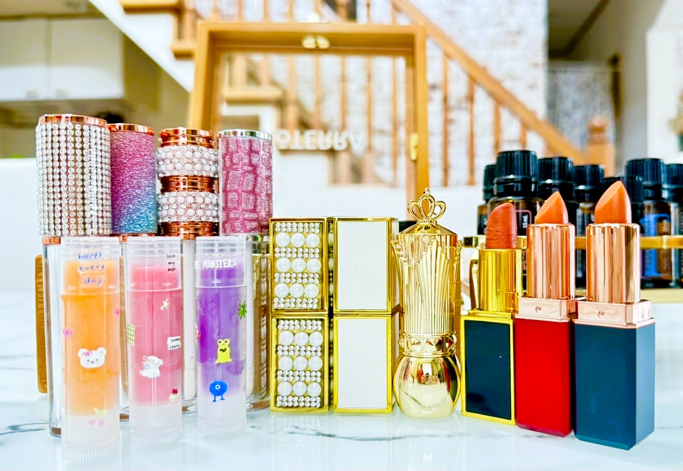 香りと色を楽しむ アロマ コスメティックス