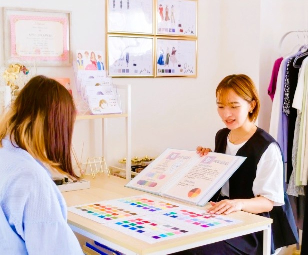 超入門コース(全6回) 顔タイプアドバイス&パーソナルカラー