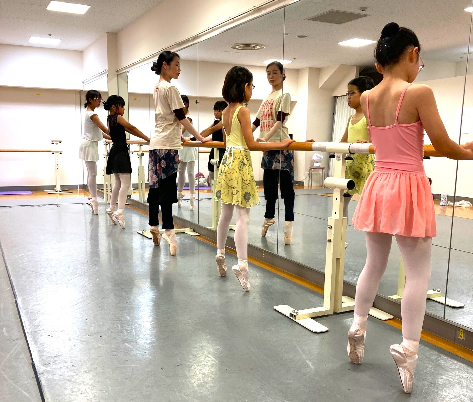(日)ジュニアバレエ ポワント 小4～小6