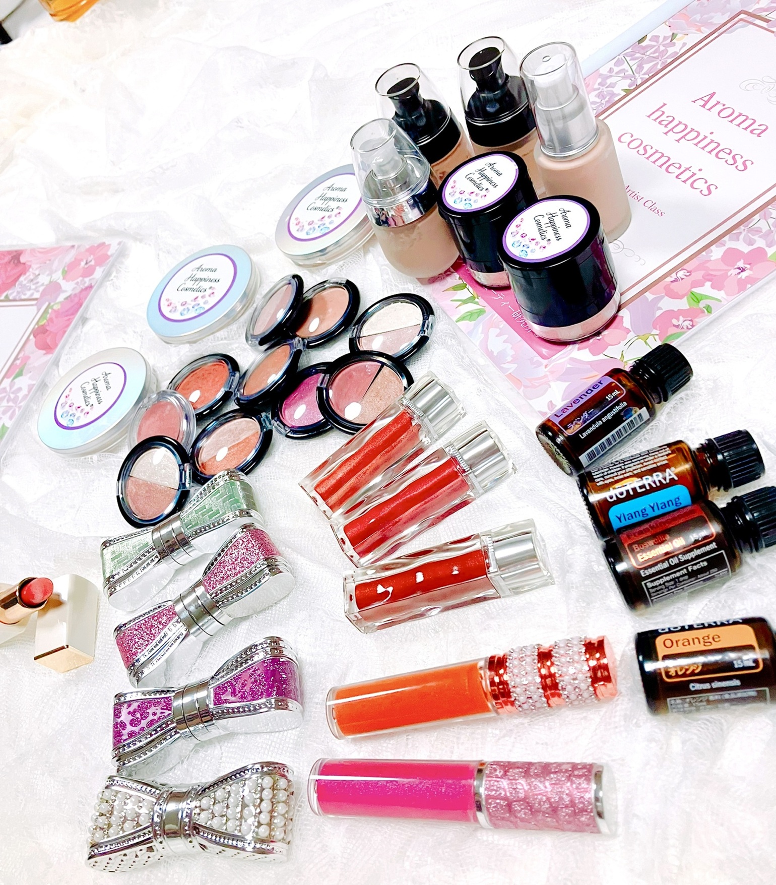 香りと色を楽しむ アロマ コスメティックス