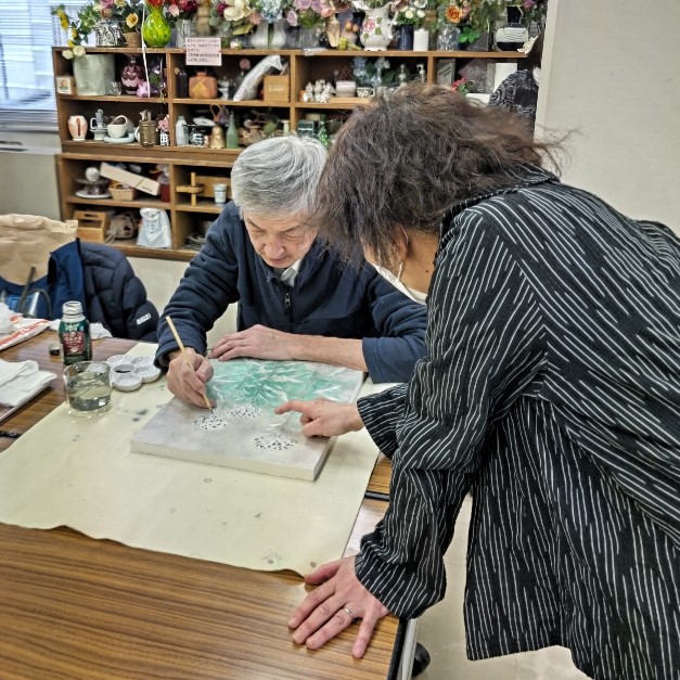 楽しく描こう!! 日本画(井上先生)