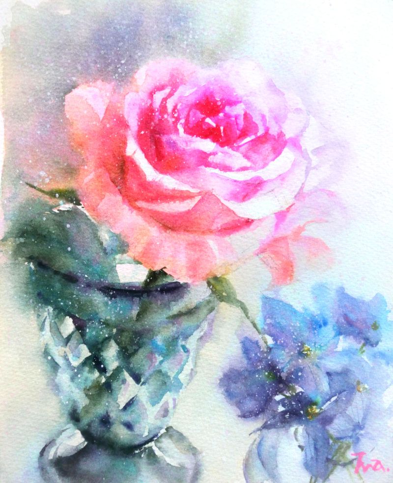 基本からゆっくり描こう 光と影の透明水彩