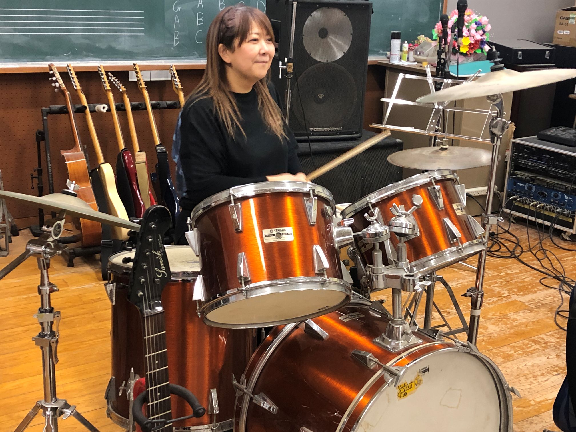 女性ドラマーに学ぶ ドラム30分個人レッスン 春の新講座 体験日3/22(日)