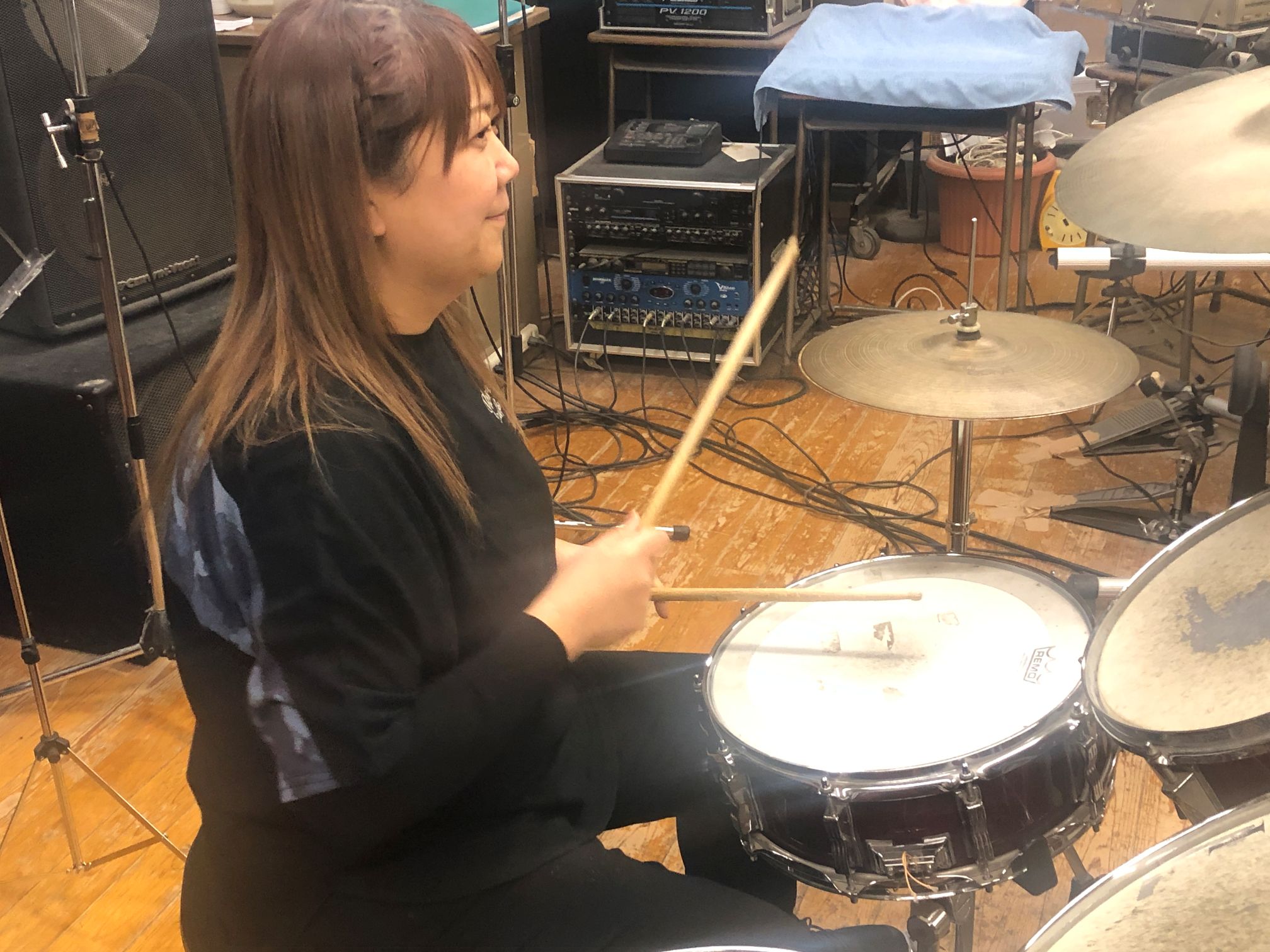 女性ドラマーに学ぶ ドラム30分個人レッスン 春の新講座 体験日3/22(日)