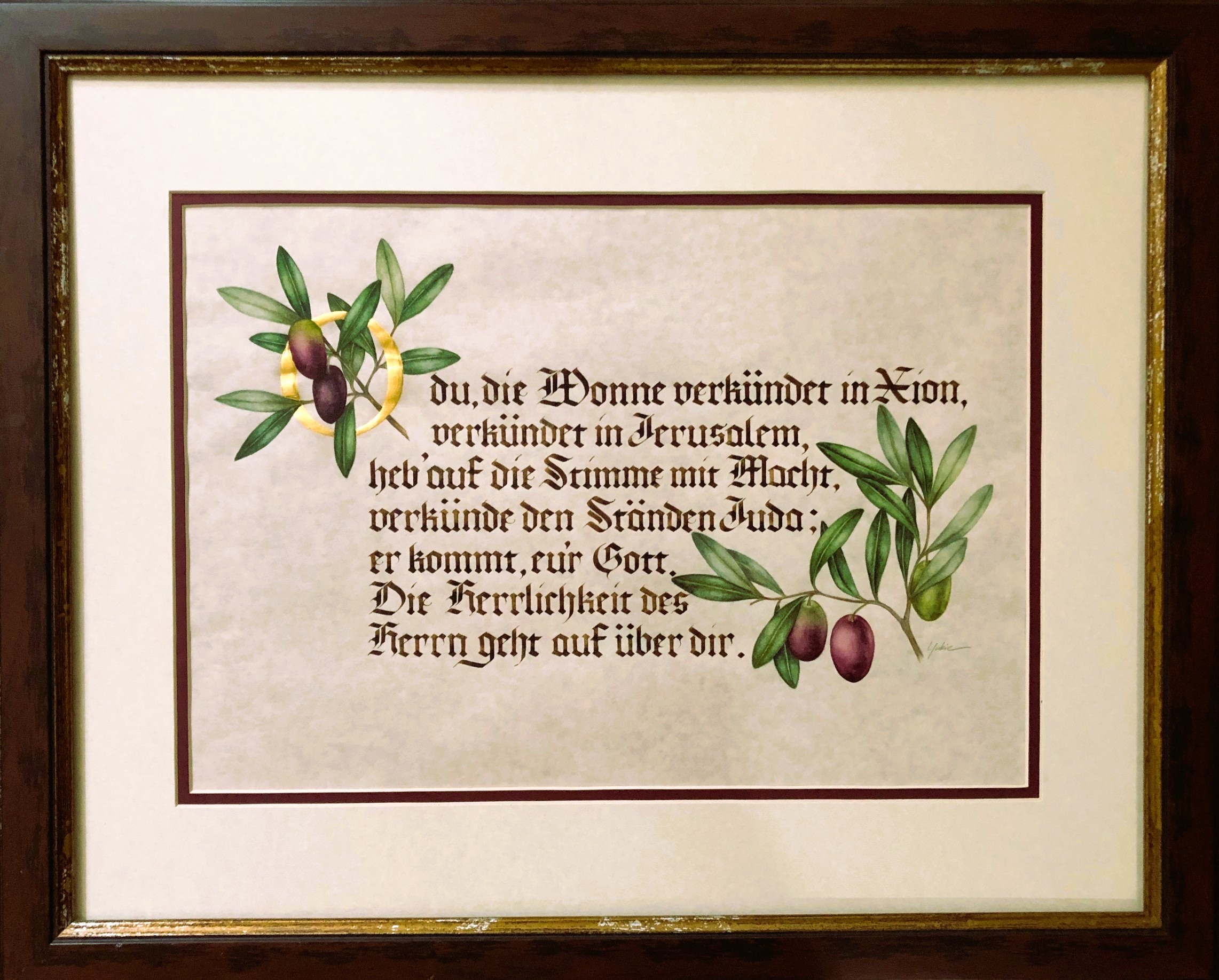 西洋書道と言われる カリグラフィー